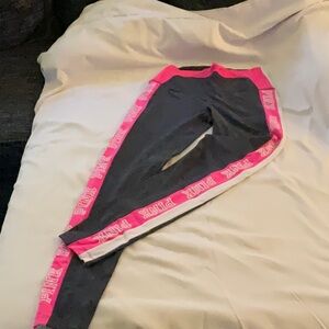 Pink leggings